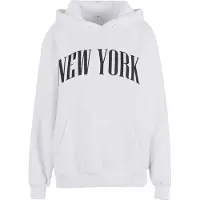 Miss Tee Kapuzenpullover "New York Ladies Fluffy Hoody" 1