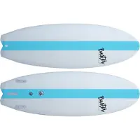 Buster Surfboard 5'0 Space Twin Super Rails, Größe:5'0'', Farben:no color