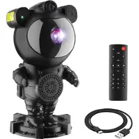 TecTake LED-Sternenhimmelprojektor, 12 x 11,5 x 23,5 cm, 5 W, 4 RGB-Farben | Gr.: onesize