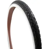 Deli Tire Deli-Reifenreifen SA-206 26 x 1,75 ZW Weiß reflektieren