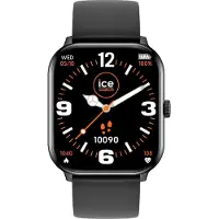 Ice Watch Smartwatch für Herren, 1,85-Zoll-Touchscreen mit Herzfrequenzüberwachung, IP68 wasserdicht, Bluetooth, Sportmodi, Spiele für Android, iOS(Schwarz)
