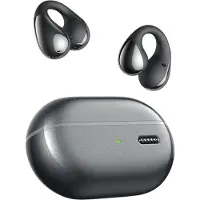 Soundpeats PearlClip Pro Clip On Open Ear Bluetooth 5.4 Kopfhörer, ganztägiger Komfort, Filmmodus 3D-Klang, Dynamischer EQ, 12mm Treiber, IPX5, 24Std Akk