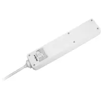 Rebel Stromverlängerungskabel 5 Steckdosen 3 m – 1,5 mm