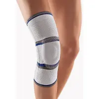 Bort StabiloGen Eco Knieb.Silikonring XL silber 1 St Bandage(s)