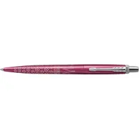 Parker Druckkugelschreiber JOTTER Tokyo, metallic-rosa Strichstärke: M, Strichfarbe: blau, Schaft aus Edels