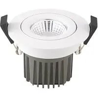 Sigor Einbauleuchte Diled 10W 640lm 2700K dimmbar weiß 36° Warmweiss