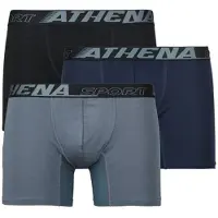 Athena Boxer AIR FIT LONG Pack de 3 herren