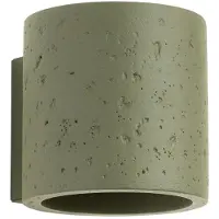 Sollux Wandleuchte ORBIS beton olivgrün 1xG9 8W Beton 10x12x10cm