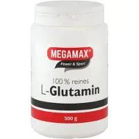 MEGAMAX Glutamin 100% rein Pulver 500 g