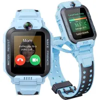 Imoo Watch Phone, Kids Smartwatch, Smart Watch Phone, mit lang anhaltender Video- und Telefonanruf, IPX8 Waterefiel (Blue, Z7)