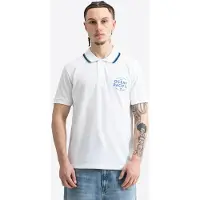 Ocean pacific Herren Poloshirt normale Passform MANLY White/Blue 3XL