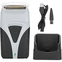 Ejoyous Elektrorasierer, wiederaufladbare Folie-Rasierer Trimmer Ladestation Doppelgängere Blade-Männer, Reisen, Heimgebrauch