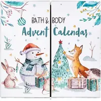 Accentra Pflege-Adventskalender 2025 für Mädchen & Kinder – 24 Beauty Überraschungen mit Bodylotion, Badebomben, Duschgel, Shampoo, Handcreme & Lip Balm
