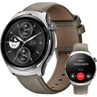 Mibro Lite3 Pro GPS Smartwatch Damen Herren mit Telefonfunktion Fitnessuhr Schlaftracker Pulsmesser SpO2 Messung 1000nit AMOLED UHD Bildschirm,