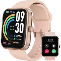 TOZO 1,83" HD Fitnessuhr mit Telefonfunktion,Fitness Tracker Uhr mit Pulsmesser Schlaftracker Schrittzähler 100 Sportmodi,IP68 Wasserdicht Sportuhr