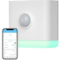 THIRDREALITY Multifunktion Nachtlicht (Typ C), Zigbee Repeater, 3-in-1 kombiniert Bewegungssensor, Beleuchtungssensor RGB Farblicht, 1-100%