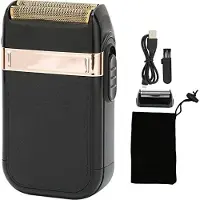 Ejoyous Elektrischer Folienrasierer, schnurlos USB wiederaufladbares Haarschneider, Rasierer Männer, ruhiges Wasch