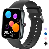 Lige Kinder Smartwatch mit 37 Sportmodi, Gesundheitsüberwachung, DIY Ziffernblatt, Benachrichtigungen, 1,83" Touchscreen & langer Akkulaufzeit.