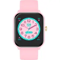 Ice Watch Smartwatch für Damen,1.40 -Zoll-Touchscreen mit Herzfrequenzüberwachung, IP68 wasserdicht, Bluetooth, Sportmodi,Spiele für Android,iOS (Rosa)