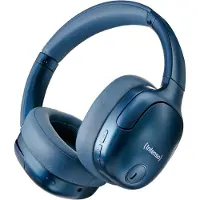 Intenso Over-Ear Kopfhörer Hybrid Active Noise Cancelling, bis zu 75 Stunden Laufzeit Bluetooth 5.3, mit Musikmodus, Transparency Modus und schneller Ladezeit
