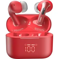 TOZO Kabellos 48,5 Stdn. Spielzeit mit LED-Digitalanzeige, IPX8 wasserdicht Dual Mi