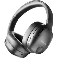 Intenso Over-Ear Kopfhörer Hybrid Active Noise Cancelling, bis zu 75 Stunden Laufzeit Bluetooth 5.3, mit Musikmodus, Transparency Modus und schneller Ladezeit