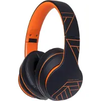 PowerLocus Bluetooth-Over-Ear-Kopfhörer, kabellos, mit Super-Bass, 40 Stunden Spielzeit, Mikrofon, Sprachassistent, passiver Geräuschunterdrückung für iPhone