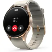 Hama Smartwatch 8900, GPS, wasserdicht IP68, Telefonfunktion, AMOLED Touch Display, Sprachsteuerung, Sportmodi, Schlaftracker, Herzfrequenzmessung