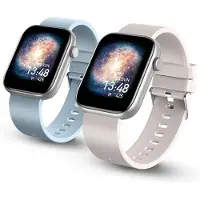SPC Smartwatch Intelligente Uhr mit austauschbarem Armband, großem 1,8" Display, 21 Sportmodi, 7 Tage Akkulaufzeit, IP68, Herzfrequenz, Android und iOS