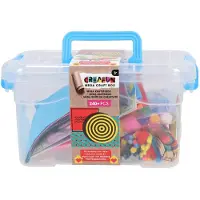 Creafun Mega Bastelbox Komplett 240 Stück 24X18X12 Cm