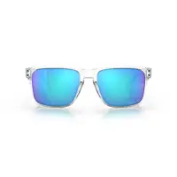 Oakley - Polarisierte Sonnenbrillen - Holbrook XL Polished Clear Prizm Sapphr Irid Polar - Weiß