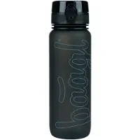 Baagl Trinkflasche Schwarz 800ml