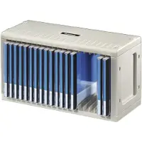 Hama CD Rack 20 CDs Kunststoff Grau 1 St. (B x H x T) 28.9 x 15.7 x 12.5 cm 48402