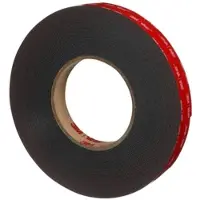 3M 3MTM VHBTM Klebeband 5952F, Schwarz, 9 mm x 33 m, 1.1 mm | Packung (1 Rolle)