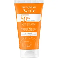 Avene High Protection Unscented Cream SPF50+ 50 ml Sun Protection