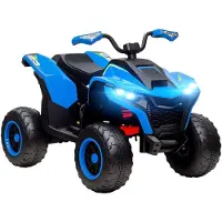 AIYAPLAY Elektro Quad für Kinder 12V Elektro Kinderquad mit 2 Motor, 3-6km/h