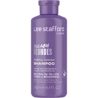 Lee Stafford Bleach Blondes Purple Toning Shampoo - 250ml
