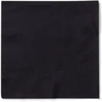 Mank Serviette in Schwarz aus Tissue 3-lagig, 40 x 40 cm, 100 Stück