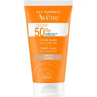 Eau Thermale Avene Very High Protection Tinted Sun Cream SPF50+ for Dry, Sensitive Skin 50ml