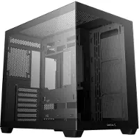 DeepCool CG530, Midi Tower, PC, Schwarz, ATX, ITX, micro ATX, Acrylnitril-Butadien-Styrol (ABS), SPCC, Gehärtetes Glas, Gaming