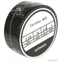 HERTH+BUSS ELPARTS HERTH&BUSS Isolierband, 19 mm x 0,28 mm, 2,5 m schwarz - 50272050 - schwarz