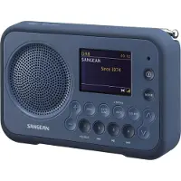 Sangean DPR-76 BT, Tragbar, Digital, DAB, DAB+, FM, 0,5 W, 8 Ohm, LCD