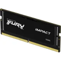 Kingston Technology FURY 16GB 4800MT/s DDR5 CL38 SODIMM Impact, 16 GB, 1 x 16 GB, DDR5, 262-pin SO-DIMM