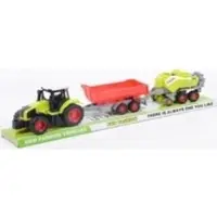 Macyszyn Toys Traktor + zwei Maschinen –