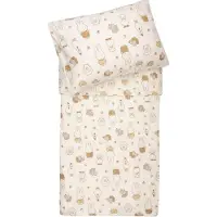Jollein 003-005-68156, 100 x 140 cm, Beige, Baumwolle, Muster, Maschinenwäsche, 40 °C