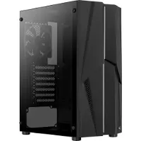 Aerocool Mecha, Midi Tower, PC, Schwarz, ATX, micro ATX, Mini-ITX, Acrylnitril-Butadien-Styrol (ABS), SPCC, Gaming