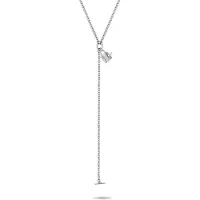 Liebeskind berlin Halskette - Edelstahl Halskette - Gr. unisize - in Silber - für Damen