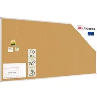 Allboards Pinnwand mit Alurahmen 240x120cm