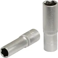 Ks Tools Werkzeuge-Maschinen GmbH 1/2 Stecknuss, lang, 15mm, auf Hänger