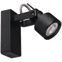 Kanlux S.A. Wand-Deckenleuchte SONDA II GU10 Schwarz 34920